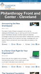 Mobile Screenshot of clevelandblog.foundationcenter.org