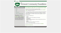 Desktop Screenshot of fdovermont.foundationcenter.org